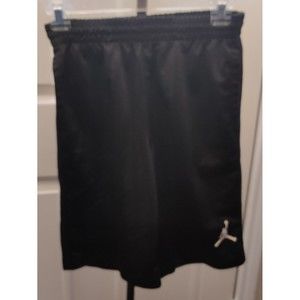 Puma black stretch shorts 12 - 13 years 152 - 158 CM pockets Polyester